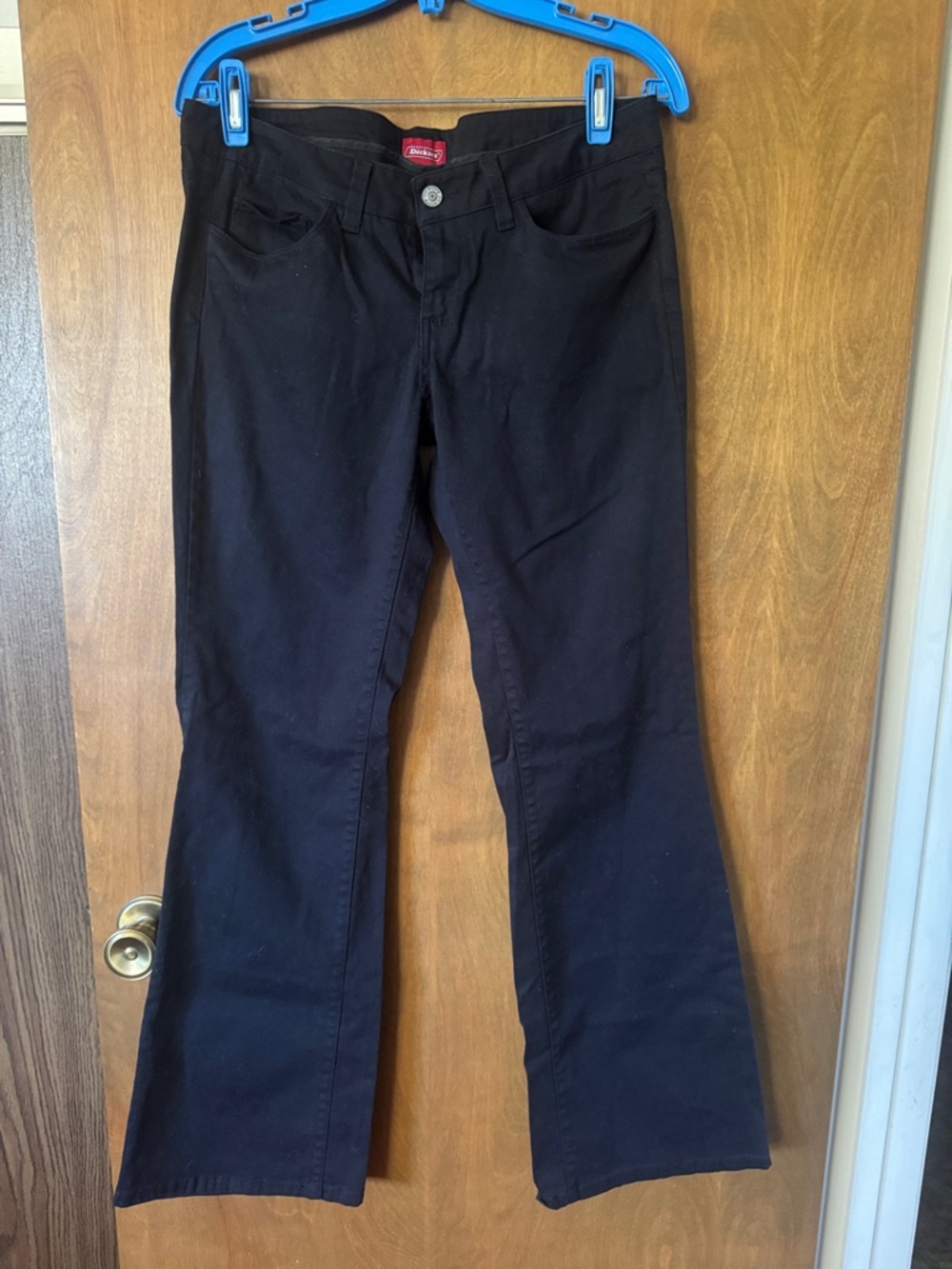 Dickies Black Flare Wide Leg Jeans